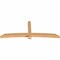Ekena Millwork Bellingham Timber Gable Bracket, Western Red Cedar, 108"W x 40"H x 5 1/2"D x 5 1/2"F, 9/12 Pitch GBW108X40X0606BEL00SWR - alternate 4